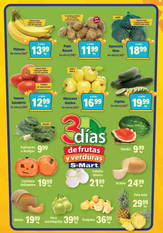 Catálogo S-Mart en Santa Clara Ocoyucan | Gran variedad de ofertas | 2025-10-14T00:00:00.000Z - 2025-10-16T00:00:00.000Z