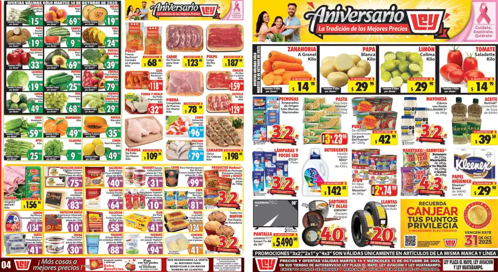 Catálogo Casa Ley en Iztapalapa | Grandes descuentos en productos seleccionados | 2025-10-14T00:00:00.000Z - 2025-10-15T00:00:00.000Z
