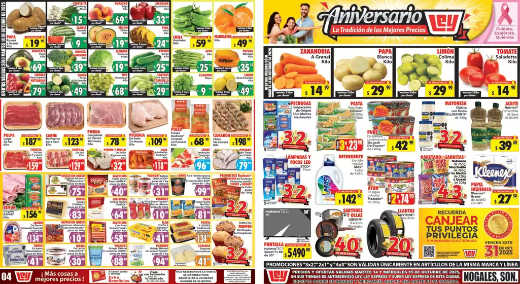 Catálogo Casa Ley en Iztapalapa | Ofertas principales y descuentos | 2025-10-14T00:00:00.000Z - 2025-10-15T00:00:00.000Z
