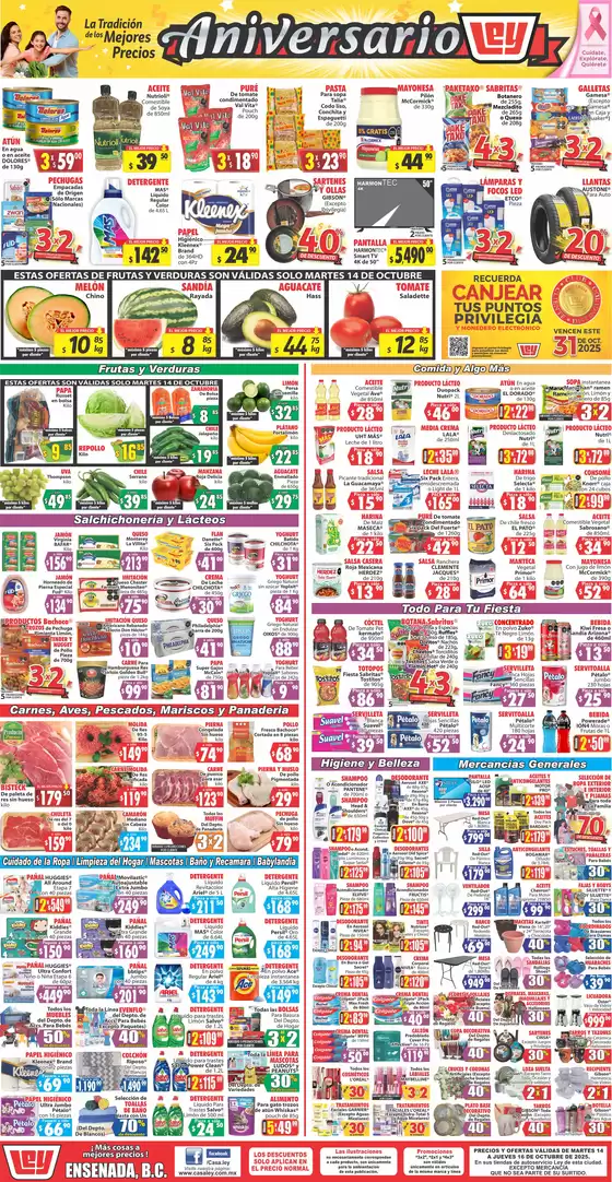 Catálogo Casa Ley en Tacámbaro de Codallos | Excelente oferta para todos los clientes | 2025-10-14T00:00:00.000Z - 2025-10-16T00:00:00.000Z