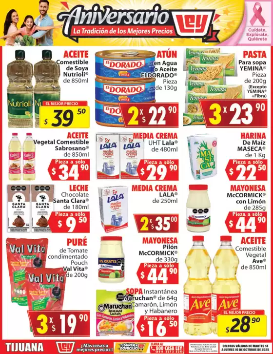 Catálogo Casa Ley en Sabinas (Coahuila) | Ofertas principales para todos los cazadores de gangas | 2025-10-14T00:00:00.000Z - 2025-10-16T00:00:00.000Z