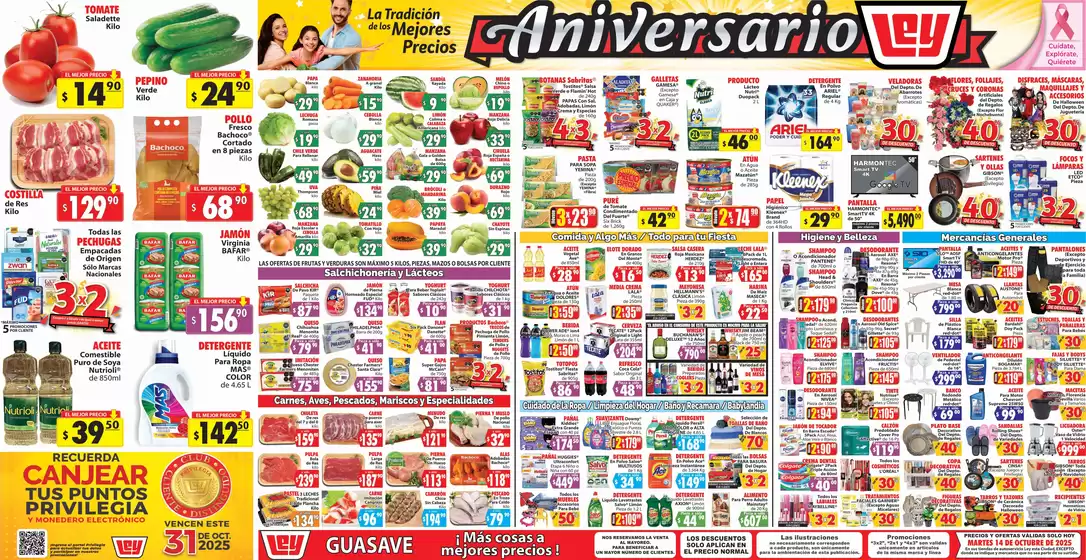 Catálogo Casa Ley en Cócorit | Promociones actuales | 2025-10-14T00:00:00.000Z - 2025-10-14T00:00:00.000Z