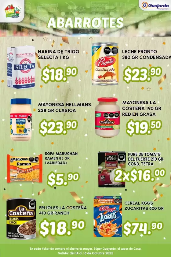 Catálogo Guajardo en Santiago de Querétaro | Ofertas especiales atractivas para todos | 2025-10-15T00:00:00.000Z - 2025-10-16T00:00:00.000Z