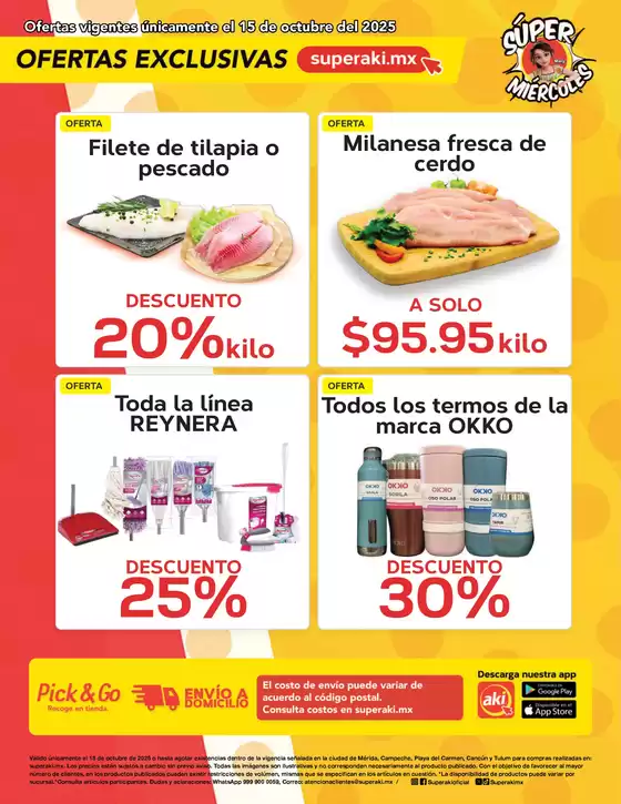 Catálogo Aki Gran Mayoreo en Salamanca | Ofertas Exclusivas | 2025-10-15T00:00:00.000Z - 2025-10-15T00:00:00.000Z