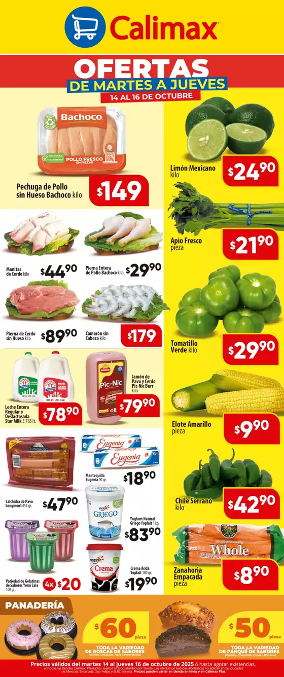 Calimax Ofertas Martes-Jueves