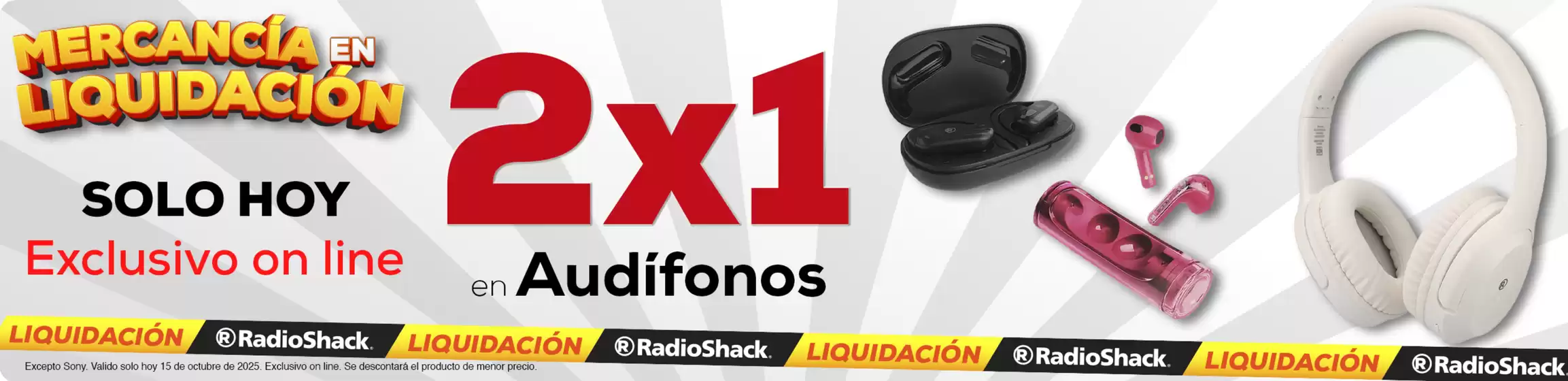 Catálogo RadioShack en Ciudad Juárez | Ofertas RadioShack | 2025-10-15T00:00:00.000Z - 2025-10-15T00:00:00.000Z