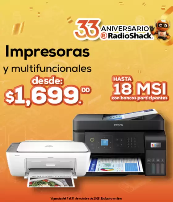 Catálogo RadioShack en Guanajuato | Nuestras mejores ofertas para ti | 2025-10-15T00:00:00.000Z - 2025-10-31T00:00:00.000Z