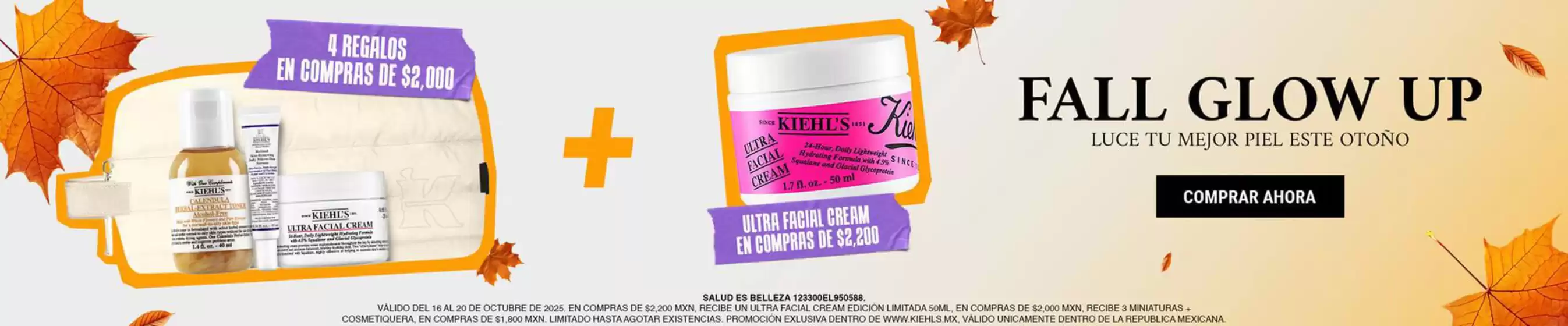 Catálogo Kiehl's en Zapopan | Promo | 2025-10-16T00:00:00.000Z - 2025-10-20T00:00:00.000Z