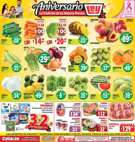 Catálogo Casa Ley en Santa Ana Pacueco | Gran variedad de ofertas | 2025-10-16T00:00:00.000Z - 2025-10-17T00:00:00.000Z