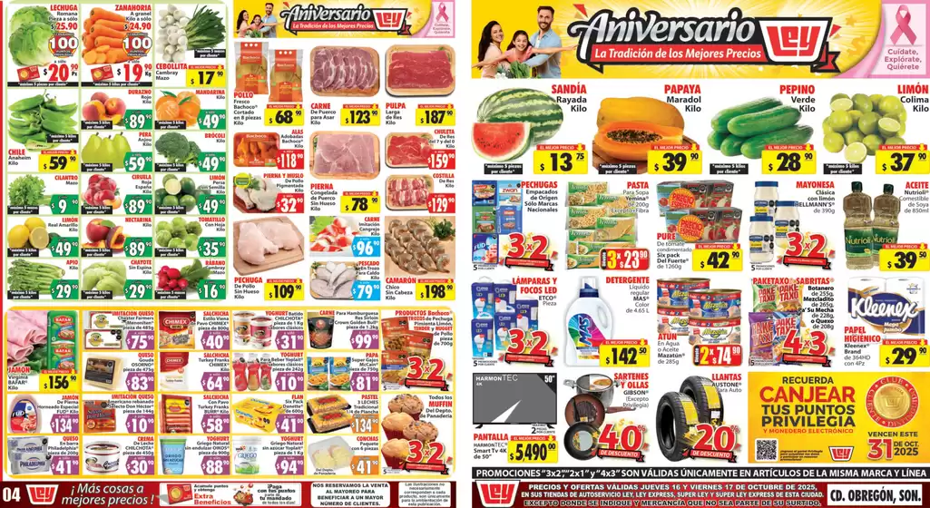 Catálogo Casa Ley en Santa Ana Pacueco | Nuestras mejores gangas | 2025-10-16T00:00:00.000Z - 2025-10-17T00:00:00.000Z