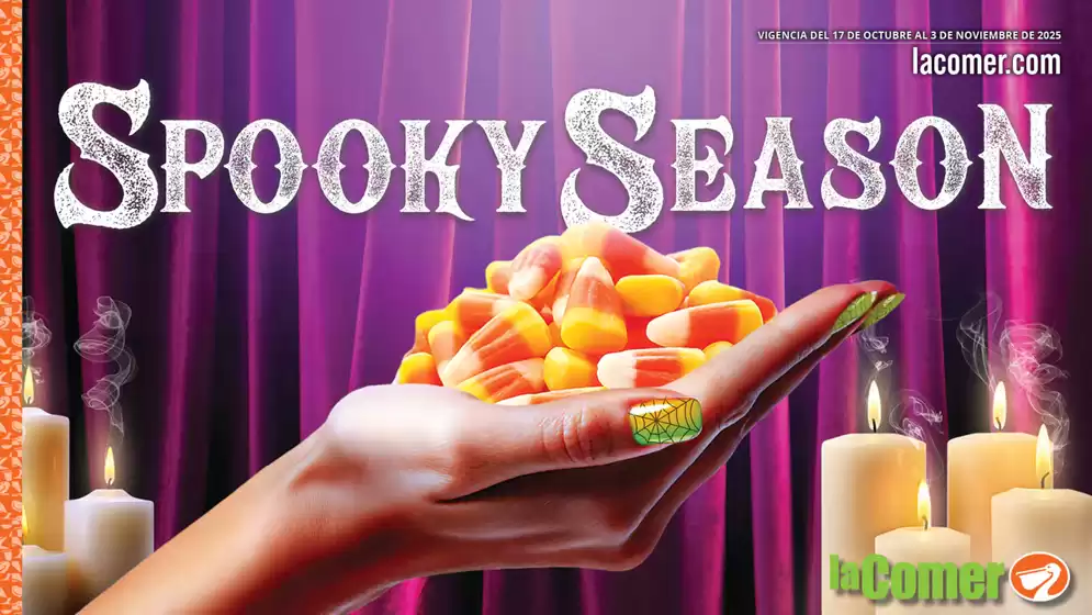 Catálogo La Comer en Tacámbaro de Codallos | La Comer Spooky Season | 2025-10-17T00:00:00.000Z - 2025-11-03T00:00:00.000Z