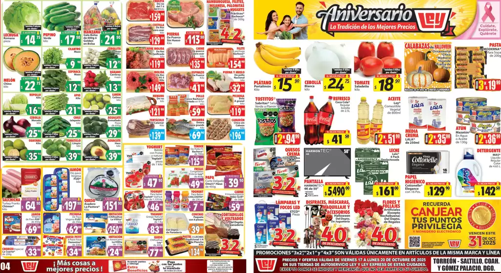 Catálogo Casa Ley en El Trapiche | Ofertas principales para todos los cazadores de gangas | 2025-10-17T00:00:00.000Z - 2025-10-20T00:00:00.000Z