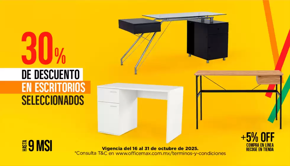 Catálogo OfficeMax en Pachuca de Soto | Ofertas OfficeMax | 2025-10-17T00:00:00.000Z - 2025-10-31T00:00:00.000Z