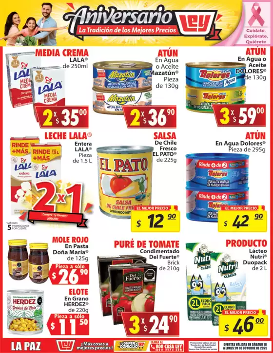 Catálogo Casa Ley en Eldorado | Ofertas y gangas exclusivas | 2025-10-20T00:00:00.000Z - 2025-10-20T00:00:00.000Z