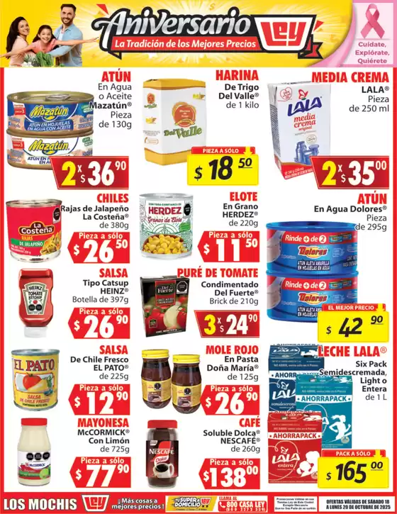 Catálogo Casa Ley en Eldorado | Descubre ofertas atractivas | 2025-10-20T00:00:00.000Z - 2025-10-20T00:00:00.000Z