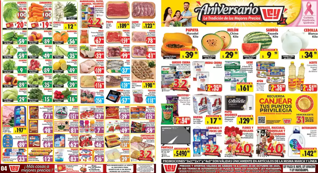 Catálogo Casa Ley en Eldorado | Ofertas principales para ahorradores | 2025-10-20T00:00:00.000Z - 2025-10-20T00:00:00.000Z