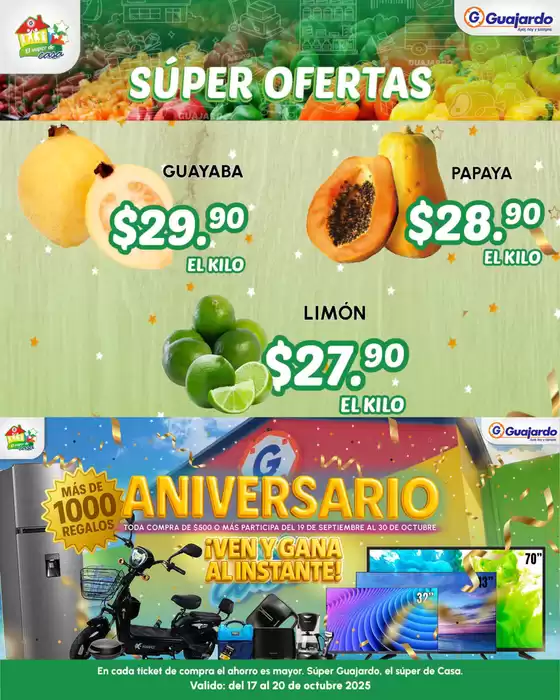 Catálogo Guajardo en Naucalpan (México) | Ofertas y gangas exclusivas | 2025-10-20T00:00:00.000Z - 2025-10-20T00:00:00.000Z