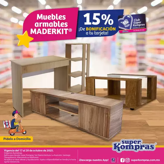 Catálogo Super kompras en Naucalpan (México) | Ahorra ahora con nuestras ofertas | 2025-10-20T00:00:00.000Z - 2025-10-20T00:00:00.000Z