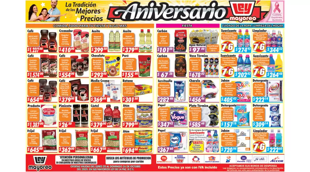 Descuentos y promociones