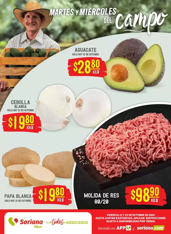 Catálogo Soriana Híper en Yahualica de González Gallo | Catálogo Soriana Híper | 2025-10-21T00:00:00.000Z - 2025-10-22T00:00:00.000Z