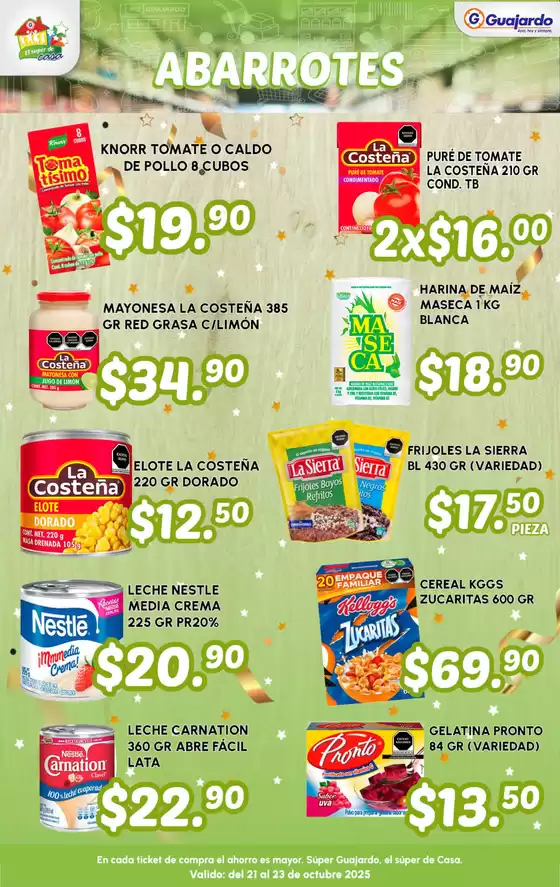 Catálogo Guajardo en Heróica Zitácuaro | Ofertas Guajardo | 2025-10-21T00:00:00.000Z - 2025-10-23T00:00:00.000Z