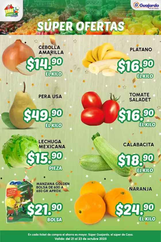 Catálogo Guajardo en Heróica Zitácuaro | Excelente oferta para todos los clientes | 2025-10-21T00:00:00.000Z - 2025-10-23T00:00:00.000Z