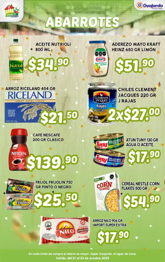Catálogo Guajardo en Heróica Zitácuaro | Ofertas y gangas exclusivas | 2025-10-21T00:00:00.000Z - 2025-10-23T00:00:00.000Z