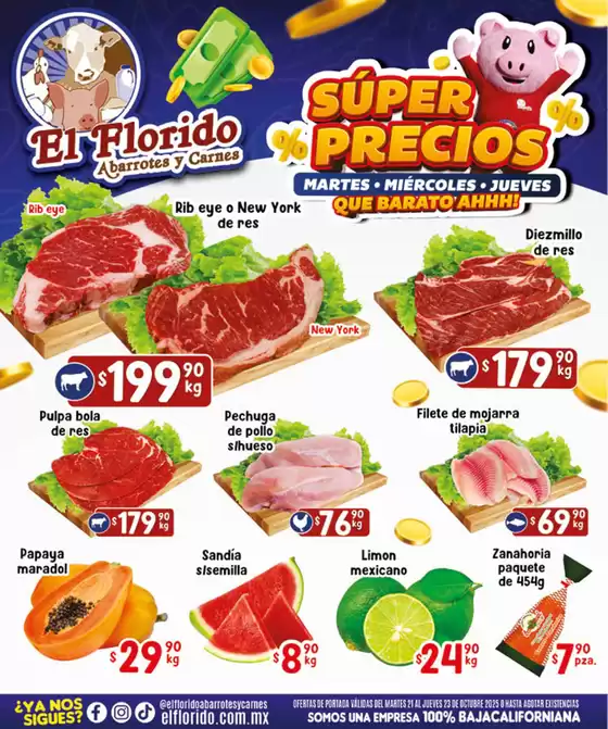 Catálogo El Florido | Ofertas exclusivas para nuestros clientes | 2025-10-21T00:00:00.000Z - 2025-10-23T00:00:00.000Z