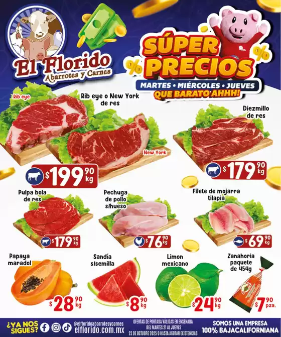 Catálogo El Florido | Ofertas especiales para ti | 2025-10-21T00:00:00.000Z - 2025-10-23T00:00:00.000Z