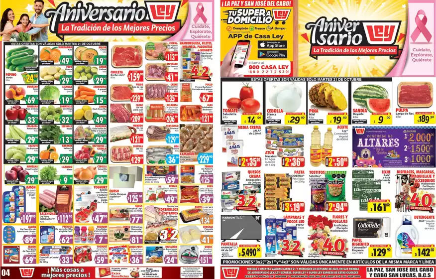Catálogo Casa Ley en Zapopan | Ofertas Autoservicio Casa Ley | 2025-10-21T00:00:00.000Z - 2025-10-22T00:00:00.000Z