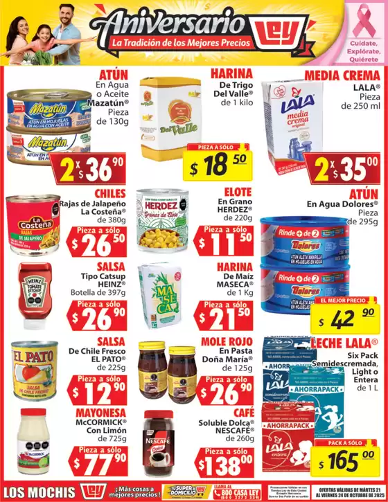Catálogo Casa Ley | Gran variedad de ofertas | 2025-10-21T00:00:00.000Z - 2025-10-24T00:00:00.000Z