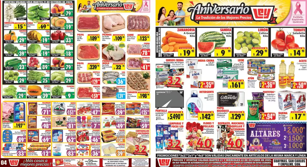 Catálogo Casa Ley en Ixtapaluca | Ofertas y promociones actuales | 2025-10-21T00:00:00.000Z - 2025-10-22T00:00:00.000Z