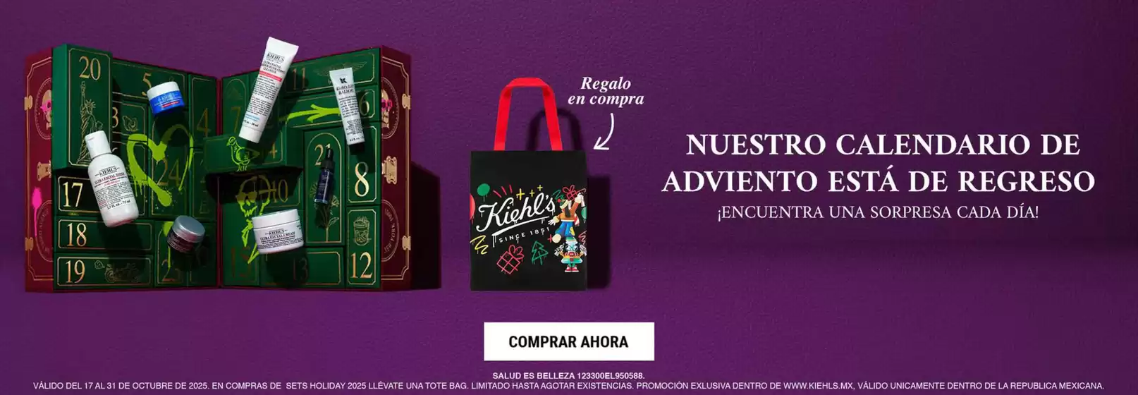 Catálogo Kiehl's en Veracruz | Promo | 2025-10-22T00:00:00.000Z - 2025-10-31T00:00:00.000Z