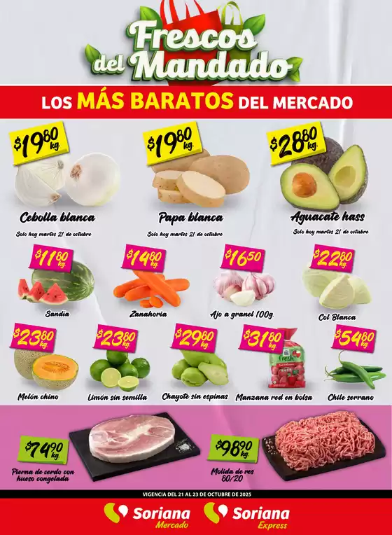 Frescos del Mandado Mercado: Saltillo
