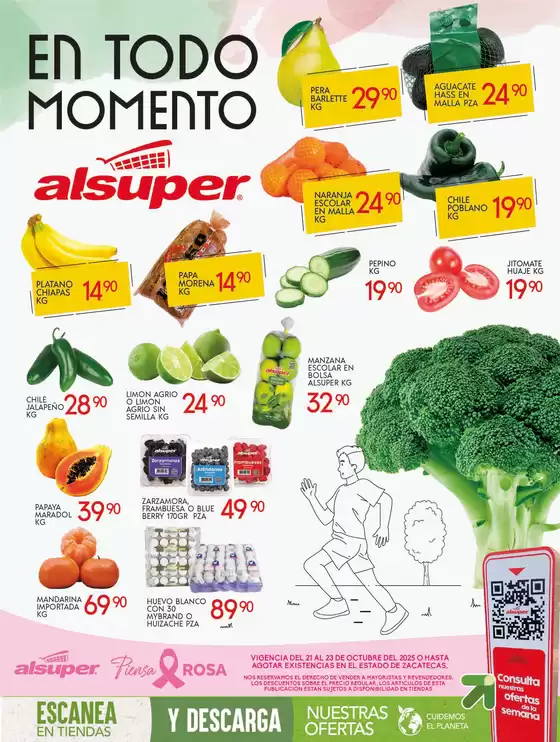 Catálogo Alsuper en Ciudad Benito Juárez | Alsuper ZACATECAS | 2025-10-22T00:00:00.000Z - 2025-10-23T00:00:00.000Z