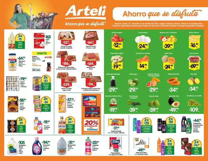 Catálogo Arteli express en Iztapalapa | Ofertas exclusivas para nuestros clientes | 2025-10-22T00:00:00.000Z - 2025-10-22T00:00:00.000Z