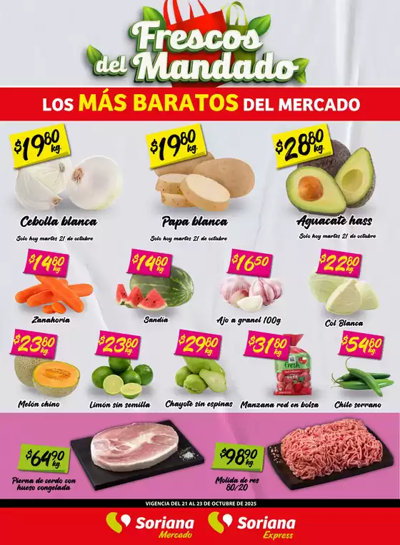 Frescos del Mandado Mercado: Tamaulipas