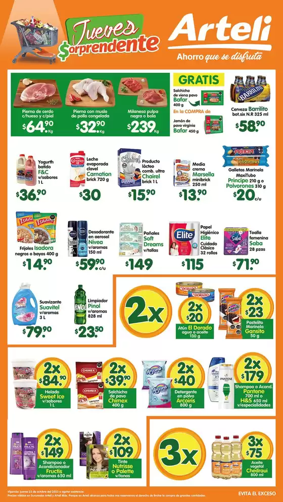 Catálogo Arteli express | Ofertas Arteli express | 2025-10-23T00:00:00.000Z - 2025-10-23T00:00:00.000Z