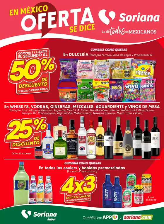 Catálogo Soriana Súper en Tlaquepaque | Ofertas y promociones actuales | 2025-10-23T00:00:00.000Z - 2025-10-27T00:00:00.000Z