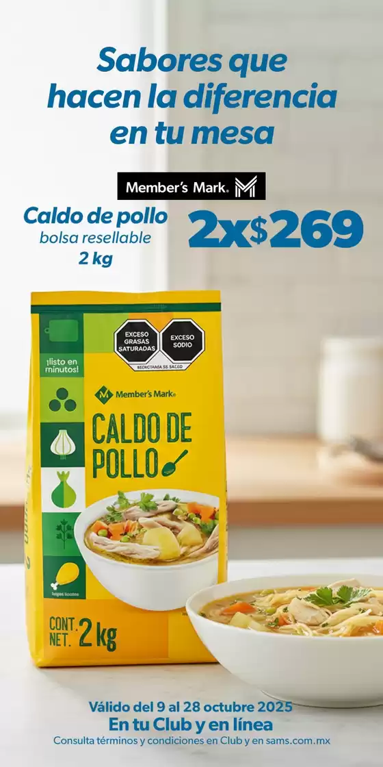 Catálogo Sam's Club en Ciudad Obregón | Grandes descuentos en productos seleccionados | 2025-10-23T00:00:00.000Z - 2025-10-28T00:00:00.000Z