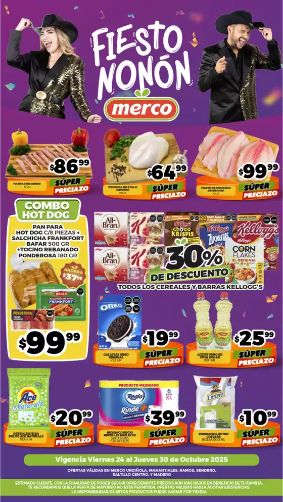 Folleto semanal del 24 al 30 Octubre SALT