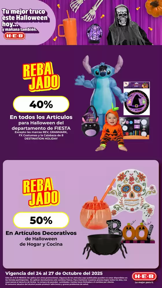 Catálogo HEB | Ofertas principales para todos los clientes | 2025-10-24T00:00:00.000Z - 2025-10-27T00:00:00.000Z