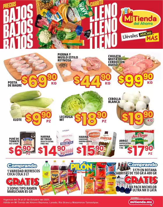 Catálogo Mi Tienda del Ahorro en Tecalitlán | Ofertas Mi Tienda del Ahorro | 2025-10-24T00:00:00.000Z - 2025-10-27T00:00:00.000Z