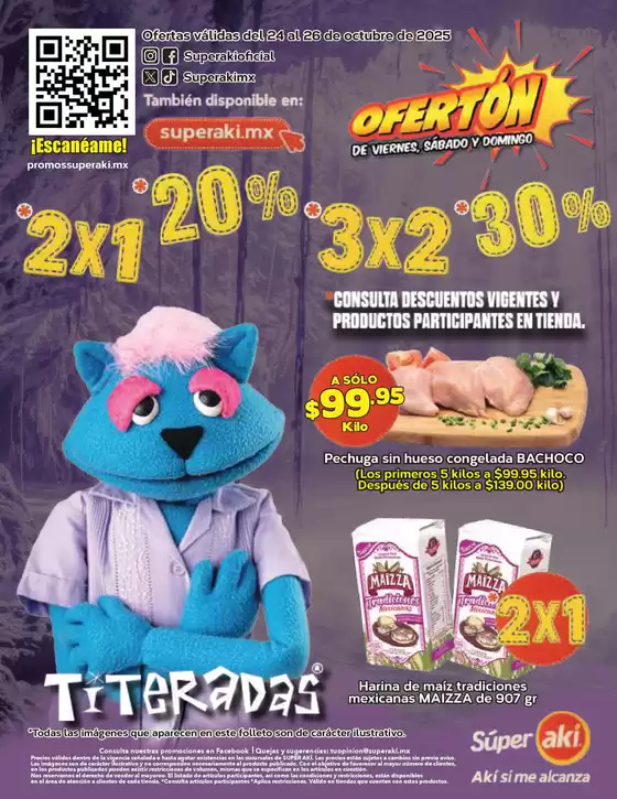 Catálogo Aki Gran Mayoreo en Tecalitlán | Oferton | 2025-10-24T00:00:00.000Z - 2025-10-25T00:00:00.000Z