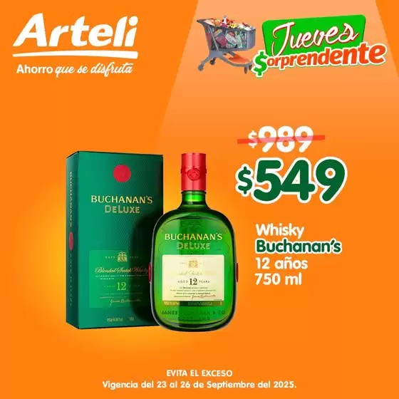 Catálogo Arteli en Tecalitlán | Ofertas especiales para ti | 2025-10-24T00:00:00.000Z - 2025-10-26T00:00:00.000Z