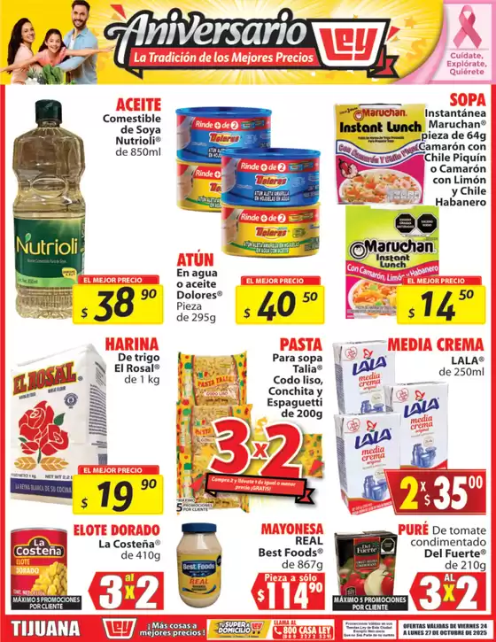 Catálogo Casa Ley en Tecalitlán | Ofertas para cazadores de gangas | 2025-10-24T00:00:00.000Z - 2025-10-27T00:00:00.000Z
