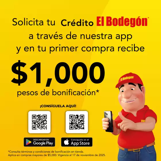 Catálogo El Bodegón en Venustiano Carranza | Ofertas El Bodegón | 2025-10-24T00:00:00.000Z - 2025-11-17T00:00:00.000Z