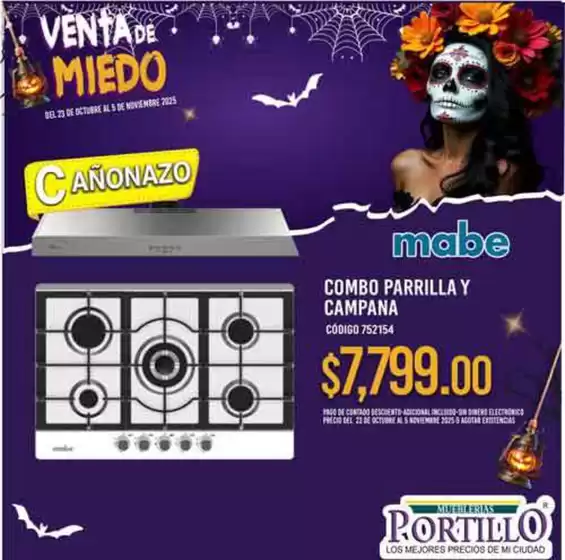 Catálogo Mueblerías Portillo en Venustiano Carranza | Descuentos y promociones | 2025-10-24T00:00:00.000Z - 2025-11-05T00:00:00.000Z