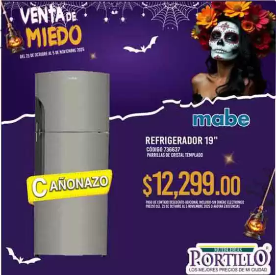 Catálogo Mueblerías Portillo en Venustiano Carranza | Gran variedad de ofertas | 2025-10-24T00:00:00.000Z - 2025-11-05T00:00:00.000Z