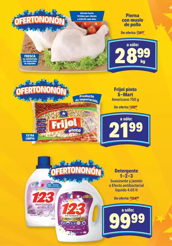 Catálogo S-Mart en Cancún | Ofertas principales para todos los clientes | 2025-10-27T00:00:00.000Z - 2025-10-27T00:00:00.000Z